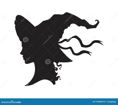 Witch Profile Silhouettes: Inspiring Halloween Costume Ideas